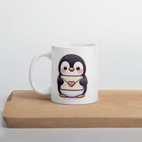 Image 4 of Love Letter Penguin Valentine Mug Kawaii Coffee Cup Gift