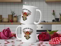 Image 2 of Forever My Buck Valentine Mug Deer Camo Hunting Coffee Cup