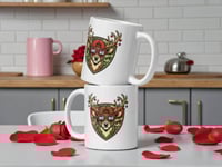 Image 2 of XO Deer Valentine Mug Camo Buck Coffee Cup Funny Hunting Gift