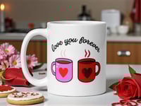 Image 1 of Love You Forever Coffee Mug | Couples Anniversary Gift