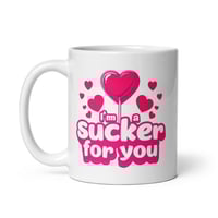Image 2 of Sucker For You Mug | Funny Valentine's Day Coffee Cup