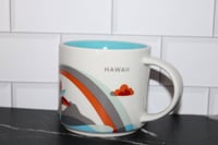 Image 1 of Starbucks Hawaii You Are Here Mug 14oz Coffee Cup Tropical Island EUC