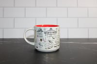 Image 2 of Starbucks Florida Been There Mug 2018 Holiday Gold 14oz Coffee Cup EUC