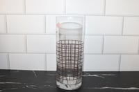 Image 2 of Starbucks Thailand Pig Snout Glass Tumbler 14oz w Willow Jacket Rare