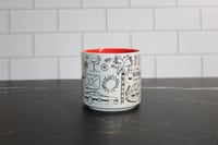 Image 3 of Starbucks Florida Been There Mug 2018 Holiday Gold 14oz Coffee Cup EUC