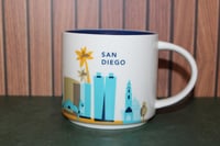 Image 1 of Starbucks San Diego You Are Here 14oz Coffee Mug