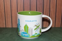 Image 1 of Starbucks Charlotte North Carolina You Are Here Coffee Mug 14oz