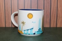 Image 3 of Starbucks San Diego You Are Here 14oz Coffee Mug