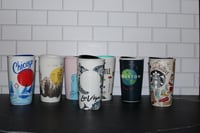 Image 8 of Starbucks Las Vegas Ceramic Travel Tumbler 12oz Coffee Mug