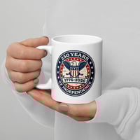 Image 3 of USA 250th Anniversary Coffee Mug | Heritage Seal, Patriotic Gift