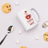 Image 6 of Love Served Hot Coffee Mug, Valentine's Day Gift