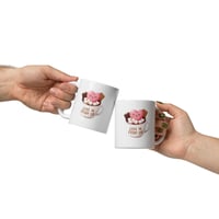 Image 3 of Love In Every Sip Ceramic Mug, Valentine's Day Cocoa Gift