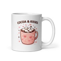 Image 4 of Cocoa &amp; Kisses Mug, Valentine's Day Gift