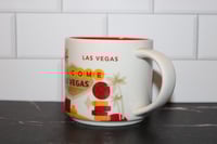 Image 2 of Starbucks Las Vegas Mug: You Are Here Series, Red Interior, 14oz