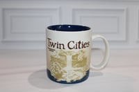 Image 1 of Starbucks Twin Cities Global Icon Mug 2012 Minnesota 16 oz GUC Read