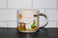 Image 1 of Starbucks Texas You Are Here YAH Coffee Mug 14 oz Ceramic EUC