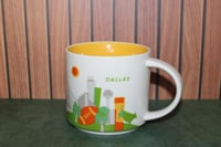 Image 1 of Starbucks Dallas You Are Here YAH Coffee Mug