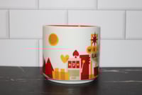 Image 3 of Starbucks Las Vegas Mug: You Are Here Series, Red Interior, 14oz