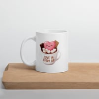 Image 5 of Love In Every Sip Ceramic Mug, Valentine's Day Cocoa Gift