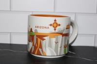 Image 1 of Starbucks Arizona You Are Here Coffee Mug 14oz YAH Collection EUC