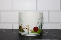 Image 2 of Starbucks Michigan" You Are Here Collection” 14oz Coffee Mug Cup EUC