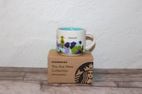 Image 1 of Mini Starbucks Oregon 2 Oz Ceramic Mug You Are Here Collection EUC
