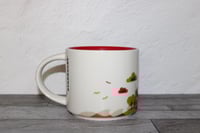 Image 3 of Starbucks You Are Here California Adventure Park Mug 14oz Red Interior EUC