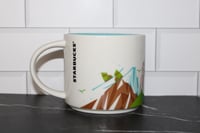 Image 5 of Starbucks Utah You Are Here Mug 14oz Coffee Cup State Map Desert Design EUC
