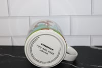 Image 6 of Starbucks Utah You Are Here Mug 14oz Coffee Cup State Map Desert Design EUC