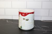 Image 4 of Starbucks Taiwan Christmas Relief Mug Red Holiday 16 oz