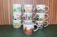 Image 7 of Starbucks Nashville You Are Here Mug 14oz Coffee Cup Music City Skyline Design EUC