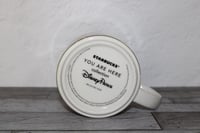 Image 5 of Starbucks You Are Here California Adventure Park Mug 14oz Red Interior EUC