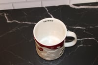 Image 6 of Starbucks Taiwan Christmas Relief Mug Red Holiday 16 oz