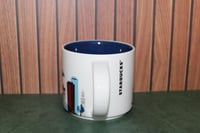 Image 5 of Starbucks Boston You Are Here Mug 14oz Navy Blue Harbor Skyline