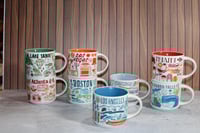 Image 7 of Starbucks Los Angeles Been There Series Mug 14oz EUC Blue LA