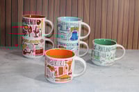 Image 8 of Starbucks Waikiki Hawaii Been There Series Mug – Diamond Head Coffee Cup 14oz EUC