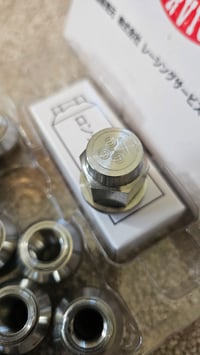 Image 3 of Watanabe lugnut set - SILVER