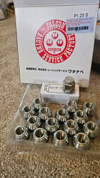 Image 1 of Watanabe lugnut set - SILVER