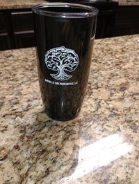 Tree logo tumbler