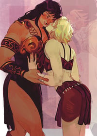 XENA postcard