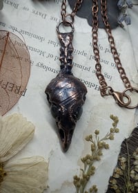 Image 5 of Quail Skull Pendant