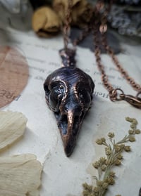 Image 3 of Quail Skull Pendant