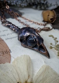 Image 4 of Quail Skull Pendant