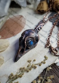 Image 1 of Quail Skull Pendant