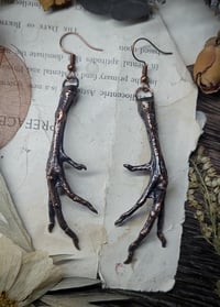 Image 1 of Quail Feet Earrings