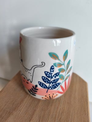 Image of  tasse anse chat