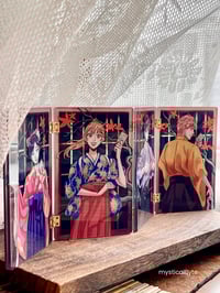 Image 2 of [IN-STOCK] Chihayafuru 4-Panel Folding Screen Stand