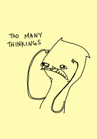 8.5 x 11" PRINT thinkings