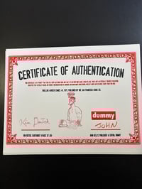 Image 4 of THRILLING MURDER COMICS #1 - Signed by Kim Deitch (with certificate)