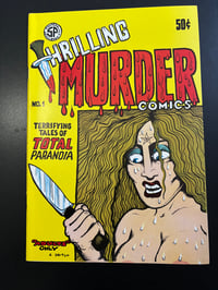 Image 1 of THRILLING MURDER COMICS #1 - Signed by Kim Deitch (with certificate)